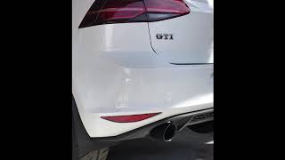 MK7 ECS TUNING VALVED EXHAUST [upl. by Erodavlas]