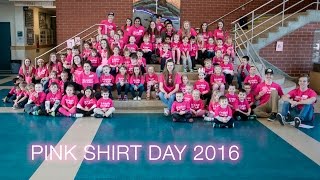 Pink Shirt Day 2016  George Elliot Secondary [upl. by Hershell]