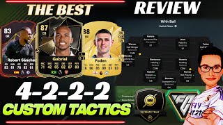 4222  4222 Custom Tactics Explained in FC 25 Ultimate Team [upl. by Alleris421]