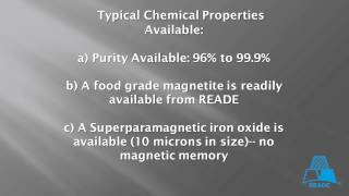 Black Iron Oxide  Magnetite  Magnetic Oxide from Reade [upl. by Deane]