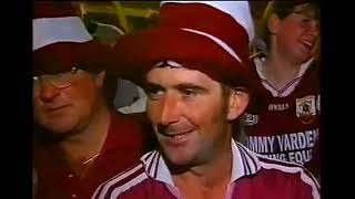 HAS THIS MAN GOT THE MOST GALWAY ACCENT EVER GALWAY V KILDARE  1998 ALL IRELAND FOOTBALL FINAL [upl. by Gadmann]