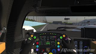 iRacing Watkins Glen International  Boot Porsche 963 GTP Track Guide Hotlap  Telemetry [upl. by Yrelbmik]