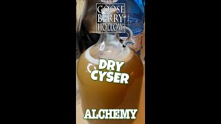 Making a Dry Cyser Apple Cider Mead [upl. by Kant]