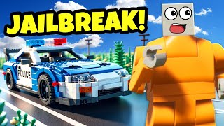 Fugitive Hunt POLICE CHASE in Lego City Brick Rigs Multiplayer [upl. by Nolyaj]