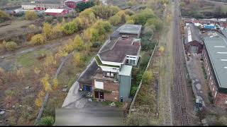 Healey Mills Marshalling Yard Ossett West Yorkshire [upl. by Wirth825]