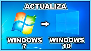 Cómo ACTUALIZAR de WINDOWS 7 a WINDOWS 10  2020 [upl. by Eelano748]