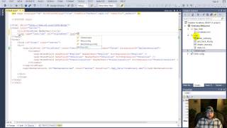 NBSC   Visual Studio ASPNET Attach Style Sheet CSS to Gridview Gridview Makeover [upl. by Ecinnej]