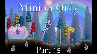 Getting the Blade Staff  Can you beat Terraria Master Mode by using only Minions  Part 12 🔴Live [upl. by Gnuh233]