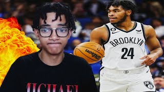 NETS NEED CAM THOMAS CELTICS VS NETS NBA FULL GAME HIGHLIGHTS REACTION [upl. by Otsenre]