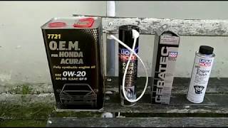 LİQUİ MOLY MOTOR İÇİ TEMİZLEYİCİSİ KULLANIMI LİQUİ MOLY ENGİNE FLUSH [upl. by Ardiedal]