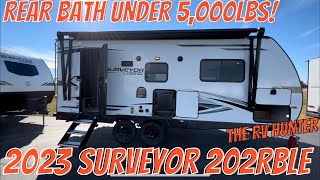 2023 Surveyor 202RBLE  Rear Bath  Under 5000lbs RV [upl. by Sorensen]