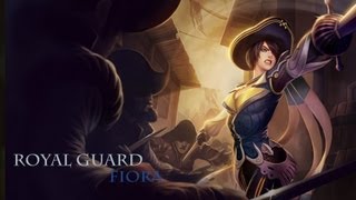 Royal Guard Fiora Skin Spotlight [upl. by Angadreme]