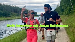 Jonas Deichmann im Interview am Tag 54 seiner 120 Triathlon Challenge [upl. by Melesa487]