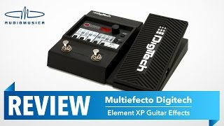 REVIEW  Multiefecto para guitarra ELEMENT XP Digitech [upl. by Pryor]