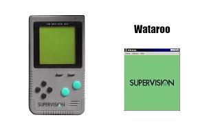 Watara Supervision Emulator play this old classic on your windows PC with the Wataroo Emulator [upl. by Ettevey]