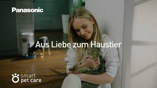 Intelligenter Futterautomat für Katzen und Hunde  Panasonic PetCare [upl. by Oiuqise]