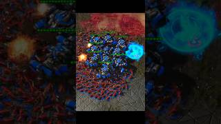 Who wins 10 Thors vs 300 Zerglings sc2 starcraft starcraft2 blizzard gaming [upl. by Hoashis]