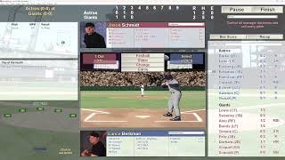 Baseball Mogul 2007 PC  Gameplay [upl. by Anilave]