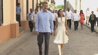 Los reyes de España de escapada por la Habana Vieja [upl. by Buine]