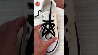 Star Lacing Shoes Tutorial shoes lace styles Shoe Lacing Styles shoelace shorts viral diy [upl. by Avlem]