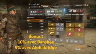 THE DIVISION 17 FR  Le sac ninja bike utile ou pas [upl. by Jeffry]