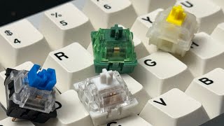 Outemu vs Gateron vs Akko  switch comparison [upl. by Eesak]