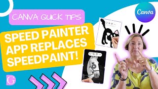 Speed Painter App Replaces Speed Paint in Canva [upl. by Assirrac934]