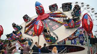 Superbowl Holland  Fundamania Fun Fair Belfast 2024  OffRide [upl. by Grossman814]