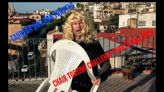 Chair throwing challenge in Puerto Vallarta [upl. by Nudnarb755]