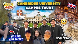 AKHIRNYA WASEDABOYS KE CAMBRIDGE UNIVERSITY CAMPUS TOUR NAIK KAPAL  WORLD TRIP 64 [upl. by Chretien]