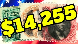 MOST VALUABLE 1869s US commemorative stamps [upl. by Ymme600]