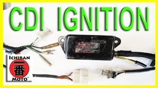 how to test and repair motorcycle CDI electronic ignition module coil system spark failure [upl. by Ahsitra295]