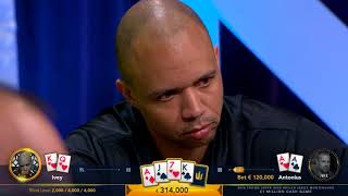 Highlights  €1 Million Cash Game with Phil Ivey Tom Dwan and Dan quotJunglemanquot Cates [upl. by Ahcorb]