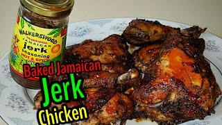 EASY RECIPE FOR THE BEST JAMAICAN JERK CHICKEN  IN THE OVEN [upl. by Lanae]