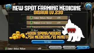 Toram Online  New Spot Farming Medicine Disaur for 15 Minutes It Worth [upl. by Jaimie]