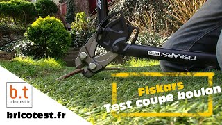 Coupe boulons Fiskars et alors [upl. by Kayne]