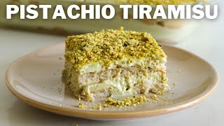 Pistachio Tiramisu Recipe [upl. by Spring440]