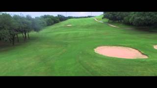 Yaupon Golf Course Aerial Lakeway TX [upl. by Auqinahs239]