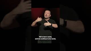 Ricky Gervais  Armageddon  All White People are Racist Joke armageddon [upl. by Lucania]