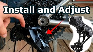 How To Install an SRAM Derailleur and Chain and Get it All Shifting Smooth [upl. by Tebazile202]