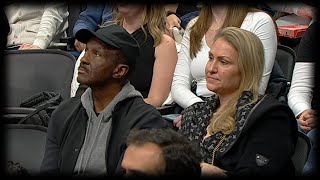 Former Raptors HC Dwane Casey Courtside at Raptors Game 🤔🤔 [upl. by Balfour443]