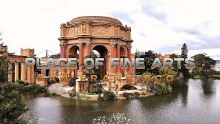 Place Of Fine Arts All Angles 4K Drone Footage sanfrancisco aerialfootage placeoffinearts [upl. by Eeneg842]