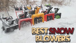 Top 10 Snow Blowers of 2023  Tested by Outdoor Gear Expert Team [upl. by Madonia]