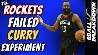 The Rockets FAILED Curry Experiment [upl. by Keldon]