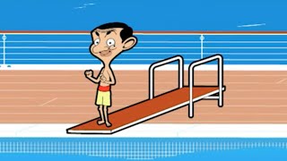 The Diving Board  Mr Bean  Cartoons for Kids  WildBrain Kids [upl. by Mariko527]