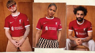 NEW Liverpool FC 2324 Home Kit  First look [upl. by Anrahc]