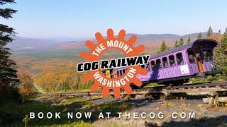 Mount Washington Cog Railway 30 commercial 2024 [upl. by Ggerk325]