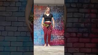 Belly Dance Moves  Hips amp Shimmy bellydance shimmy tutorial shorts shortvideo shortsfeed [upl. by Adnohryt345]