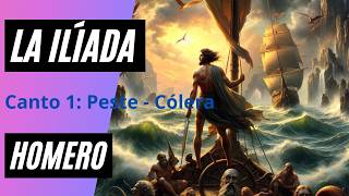 Audiolibro Completo en Español La Ilíada Canto 1 de Homero l de Aventura y Mitología [upl. by Hewie]