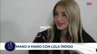 Lola índigo en quotTNquot ❤ argentina tv [upl. by Nolek]